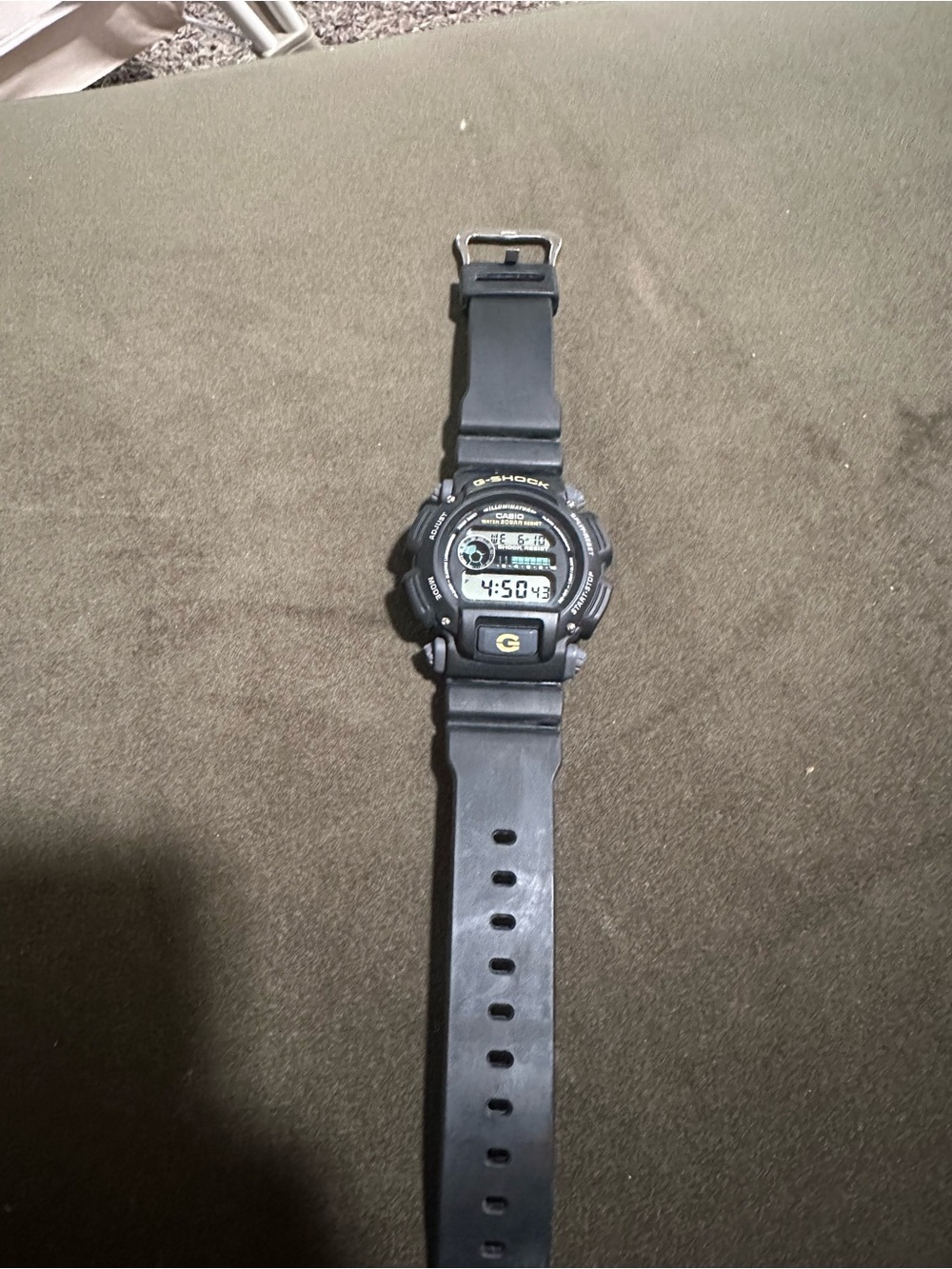 Casio G-Shock Black Digital Resin Strap Watch